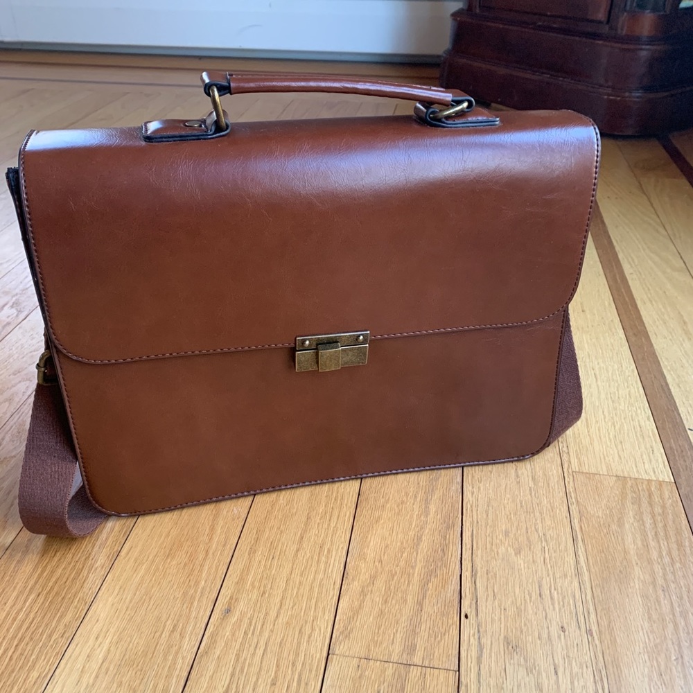 Aldo Leather Briefcase